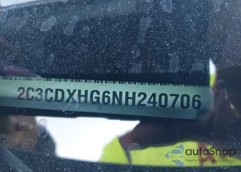 2022 Dodge Charger Gt Rwd из США, поврежденный, VIN 2C3CDXHG6NH240706